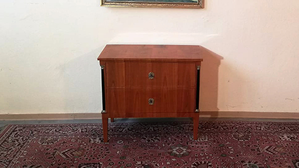 Biedermeier Kommode Kirschbaum furniert um 1820